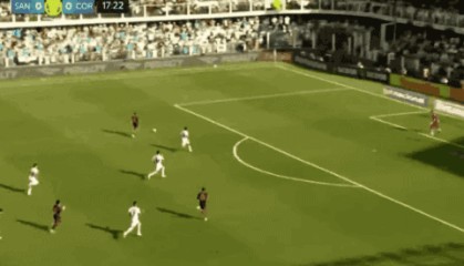 体育直播-半场：桑托斯1-1科林蒂安，内马尔助攻，巴博萨破门